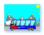 Рисунки Радика, Автобус